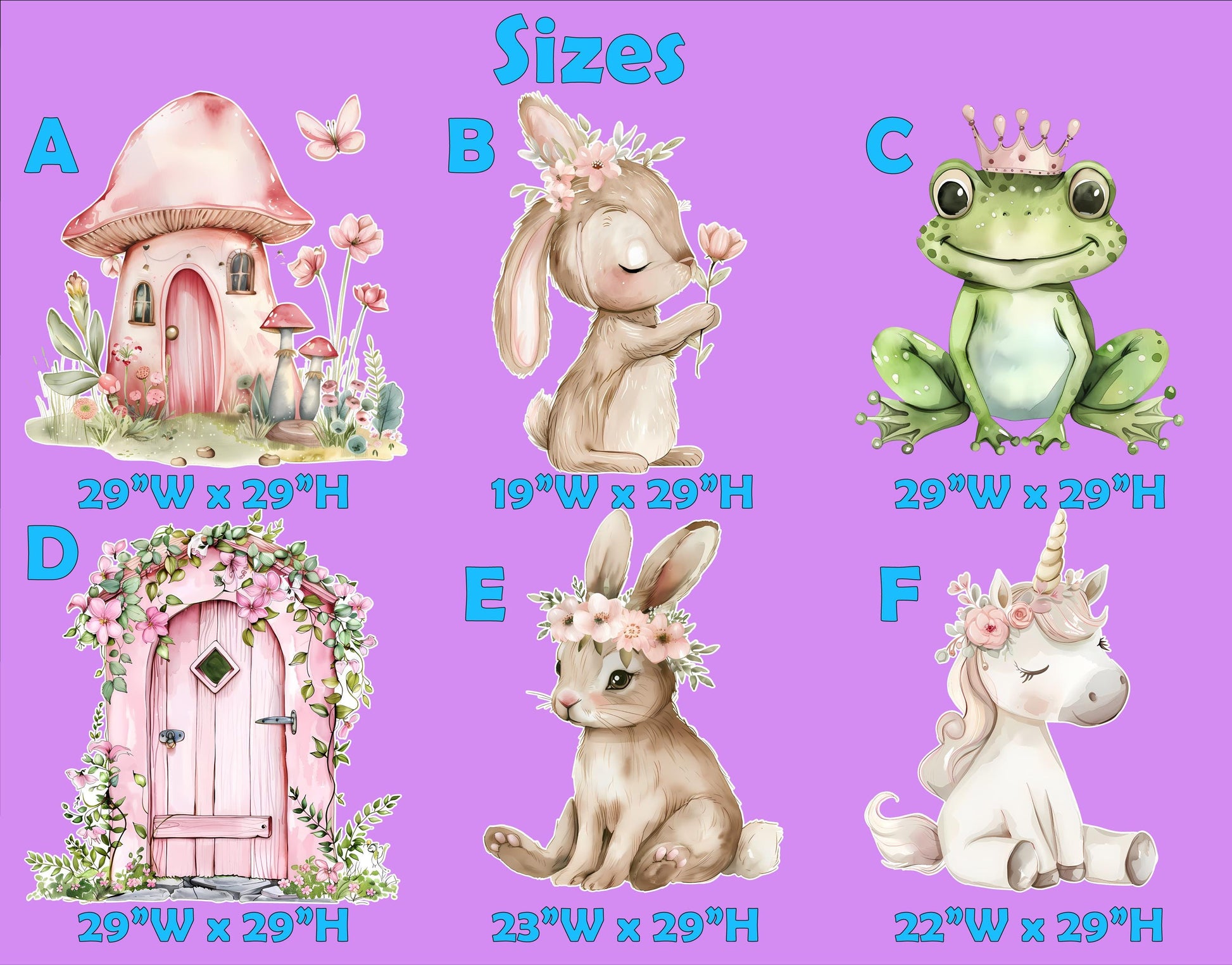 Fairy First Birthday Decor, Cutout, Fairy Garden Baby Shower, Enchanted Fairy Girl Birthday Decor, Fairy Theme Birthday Party,Fairy Backdrop