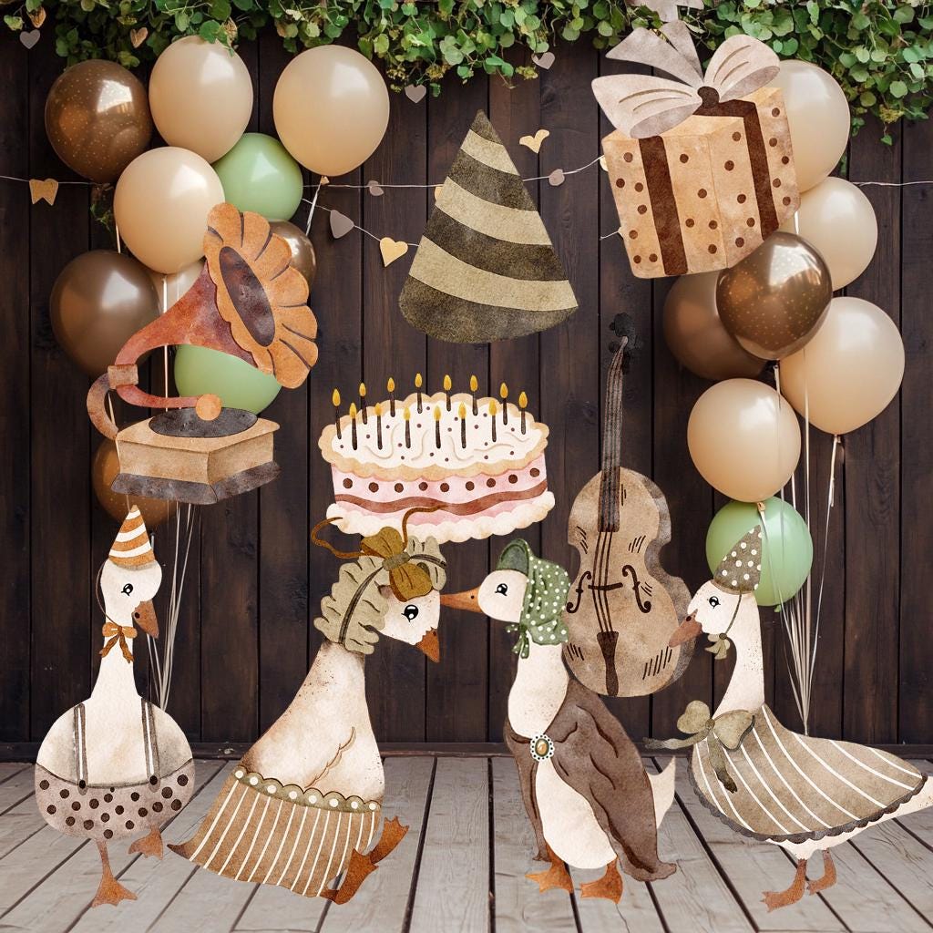 Silly Goose Baby Shower Theme, Silly Goose Cutout, Silly Goose Birthday Decor, Stand Up Prop, Vintage Goose Party Decor, One Silly Goose