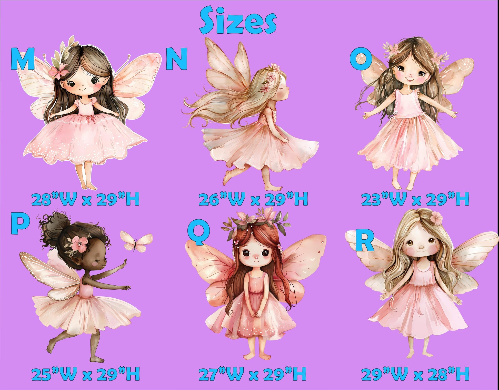 Fairy First Birthday Decor, Cutout, Fairy Garden Baby Shower, Enchanted Fairy Girl Birthday Decor, Fairy Theme Birthday Party,Fairy Backdrop