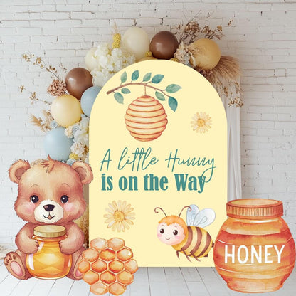 Baby Bear Honey Jar Cutout Decoration, Baby Shower Decor, Backdrop Decor, Honey Bear Baby Birthday, Classic Bear,Gender Neutral Baby Shower