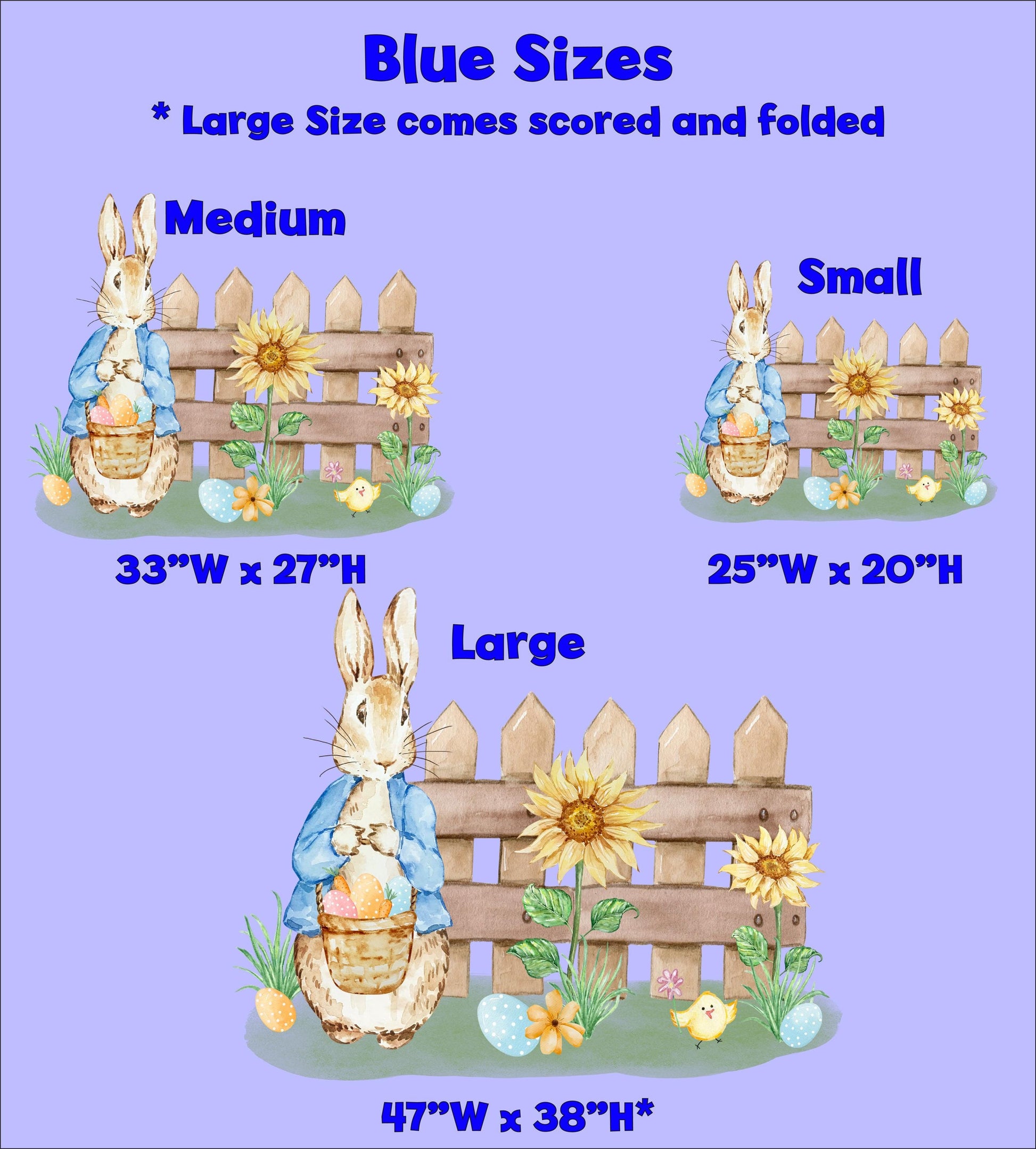 Easter Peter Rabbit Cutout, Easter Yard Art, Yard Sign Art, Garden Easter Bunnies,Garden Stakes, Easter Yard Ornaments, Easter Yard Decor