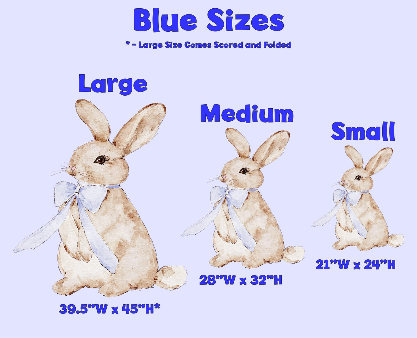 Cute Bunny with Bow Cutout Decoration, Baby Shower Decor, Easter Bunnies, Easter Yard Decor, Pink and Blue Bunny Party Props, Peter Rabbit