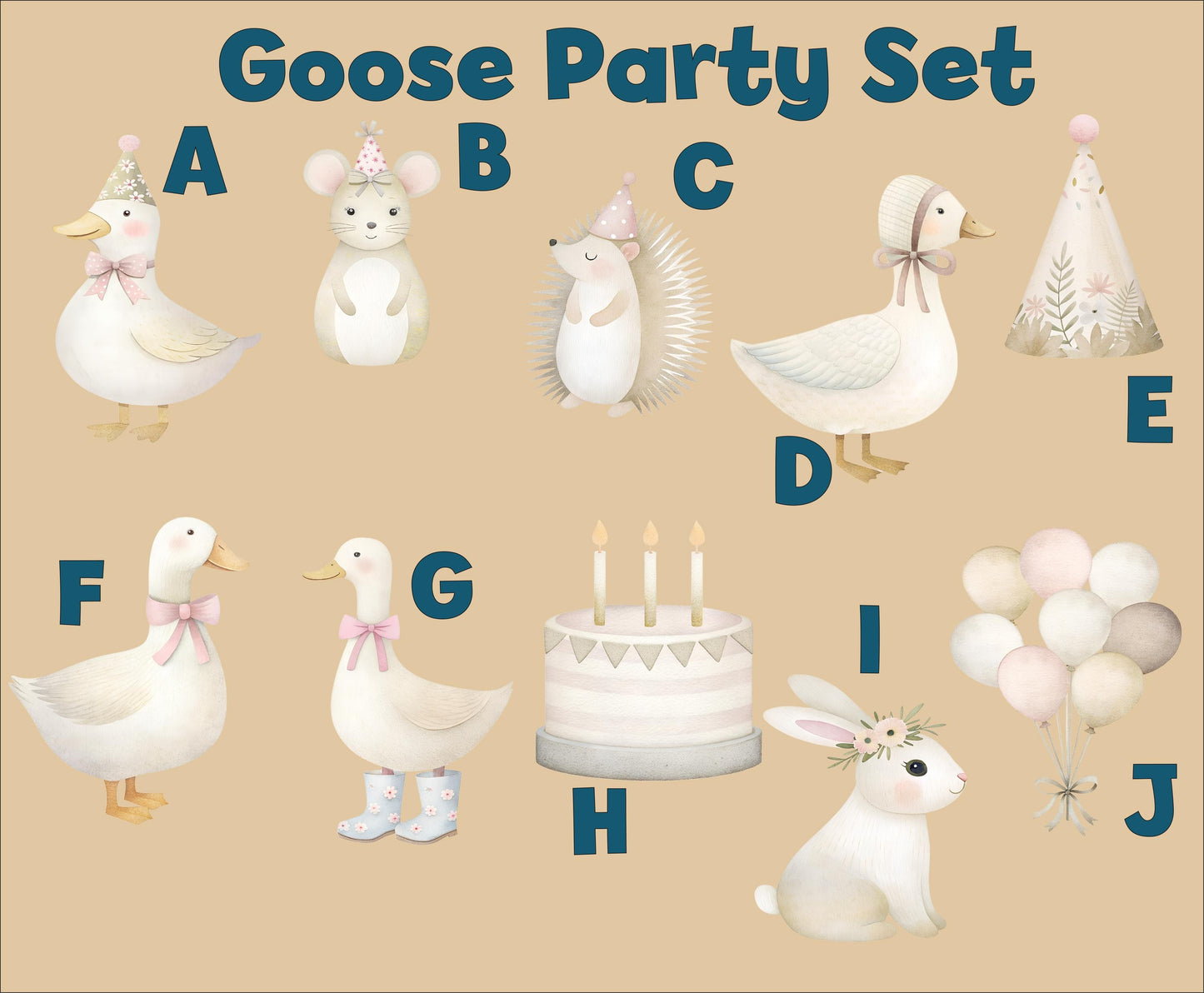Silly Goose Baby Shower Theme, Silly Goose Cutout, Silly Goose Birthday Decor, Lucky Duck, Vintage Goose Party Decor, One Silly Goose