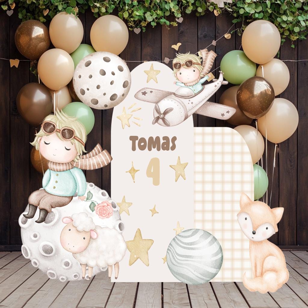 Little Prince Cutouts, Adventure Baby Shower, Storybook Birthday, Whimsical First Birthday Decor, Signs, Aviator Plane, Adventure, Travel