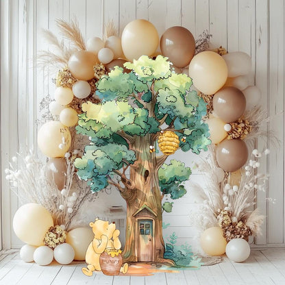 Classic Winnie the Pooh Cutout Decoration, Baby Shower Decor, Backdrop, Yard Sign, Honey Bear, Baby Birthday, Classic Bear, Gender Reveal
