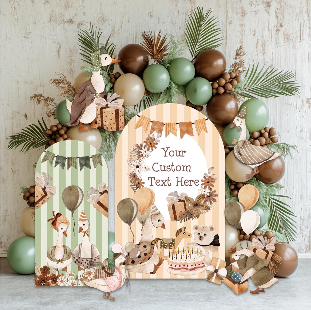 Silly Goose Neutral Baby Shower Theme, Silly Goose Cutout, One Silly Goose, Silly Goose Birthday Decor, Stand Up Prop, Vintage Goose Party