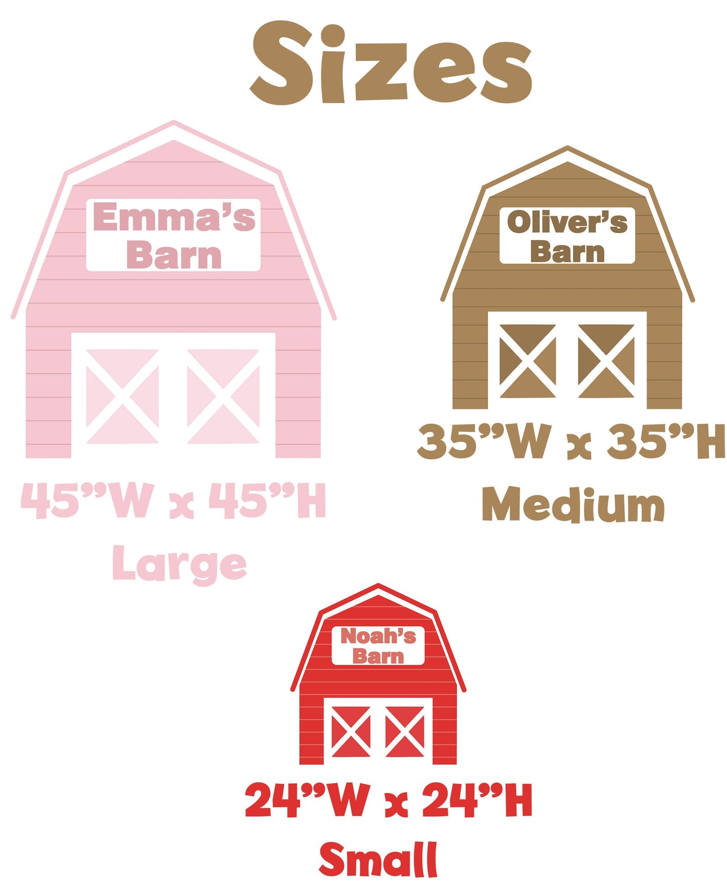 Barnyard Cutout, Ranch Animals Party, Pink Barn, Blue Barn, Brown Barn, Red Barn, Birthday Prop, Fram Baby Shower, Farm Themed Party Decor