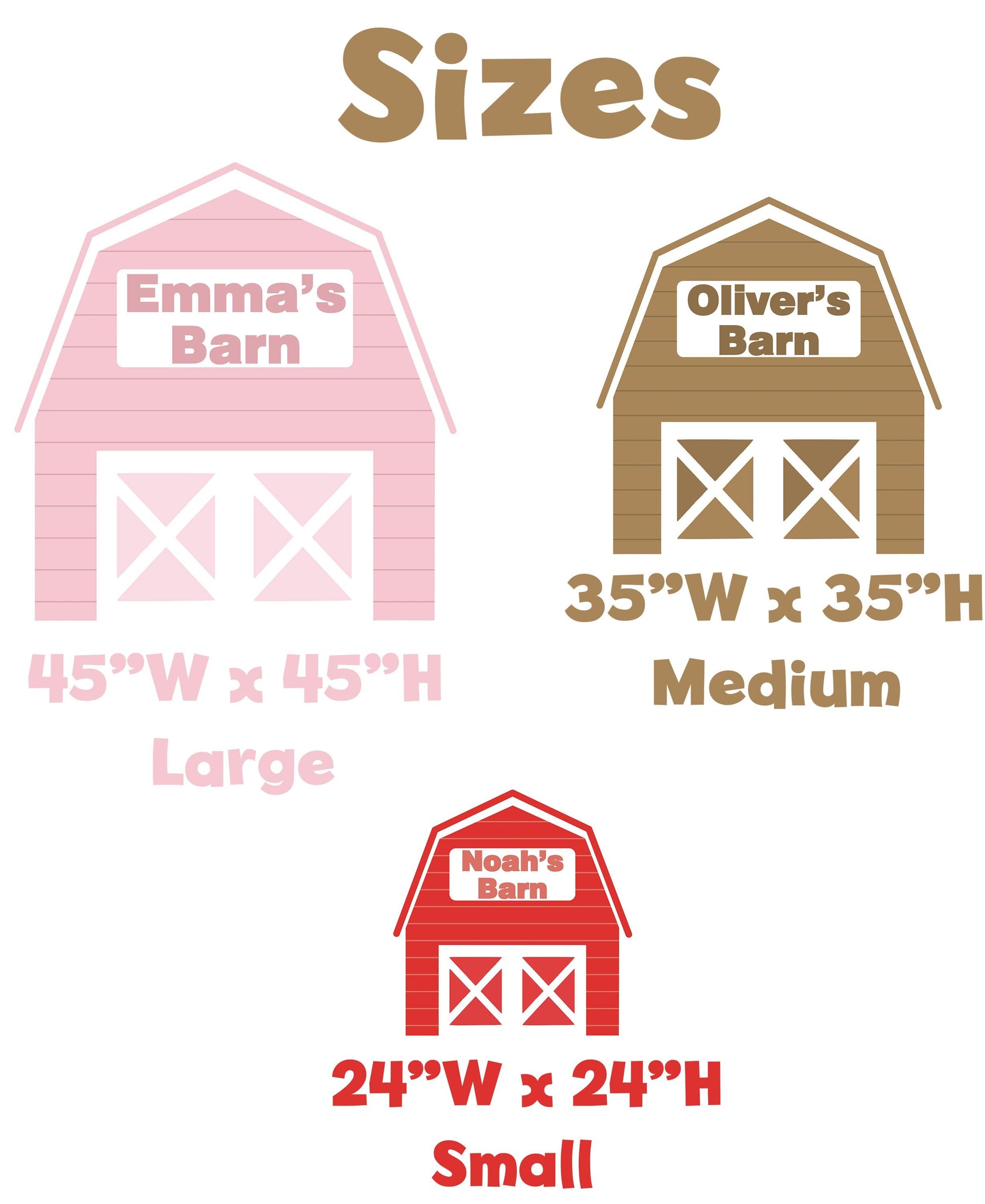 Barnyard Cutout, Ranch Animals Party, Pink Barn, Blue Barn, Brown Barn, Red Barn, Birthday Prop, Fram Baby Shower, Farm Themed Party Decor