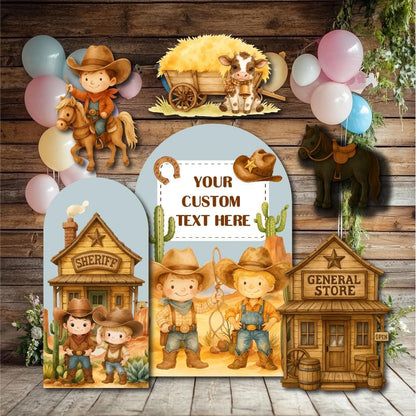 My First Rodeo Birthday Cutouts, Cowboy Party, First Birthday, Western Birthday, Wild West, Western Baby, Baby Boy, Props, Wild One, Howdy