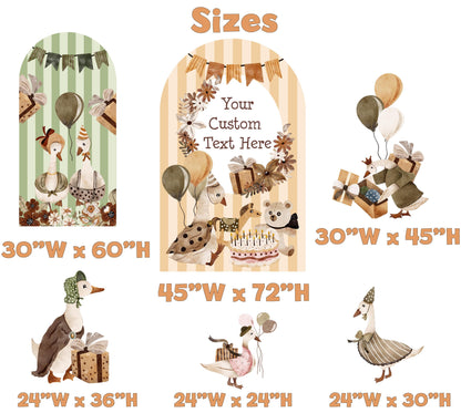 Silly Goose Neutral Baby Shower Theme, Silly Goose Cutout, One Silly Goose, Silly Goose Birthday Decor, Stand Up Prop, Vintage Goose Party