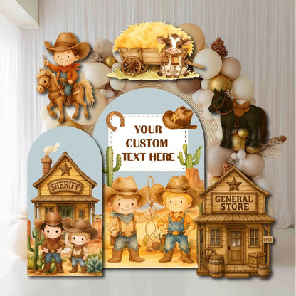 My First Rodeo Birthday Cutouts, Cowboy Party, First Birthday, Western Birthday, Wild West, Western Baby, Baby Boy, Props, Wild One, Howdy