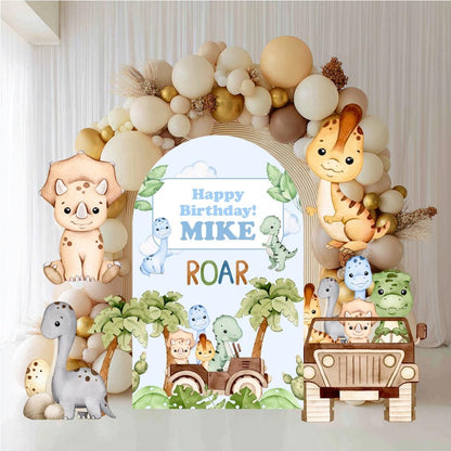 Dinosaur Party Cutouts, Party Decor, Baby Dino Birthday Party, Party Props, Roar Baby Shower, Safari Dino, Safari Truck, Standee, T-Rex