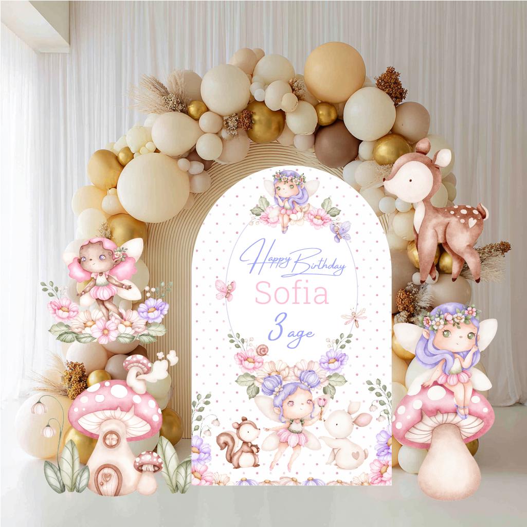 Fairy First Birthday Cutouts, Fairy Baby Shower, Fairy Garden, Fairy House, 1st Birthday, Welcome Sign, Woodland Birthday, Party Props