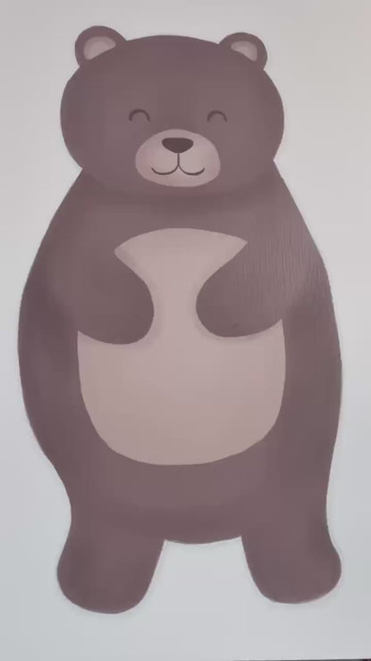 Woodland Animals Cutout, Forest Animals Birthday Decoration, Watercolor Centerpieces, Woodland Baby Shower Decoration, Party Stand Up Prop