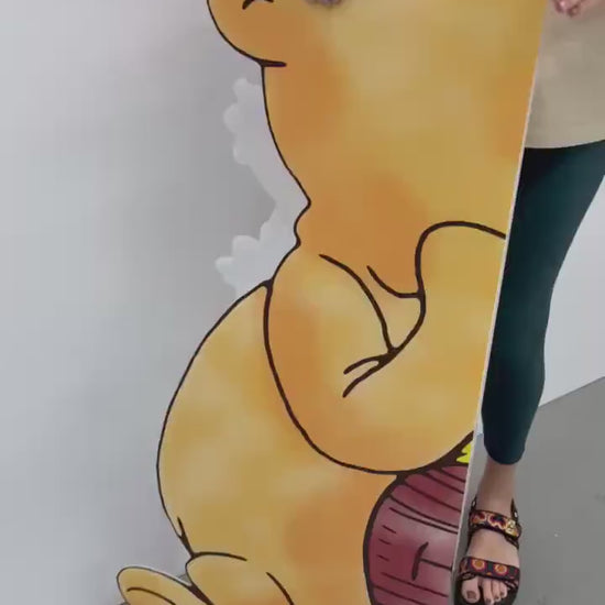 Classic Winnie the Pooh Cutout Decoration, Baby Shower Decor, Backdrop, Yard Sign, Honey Bear, Baby Birthday, Classic Bear, Gender Reveal